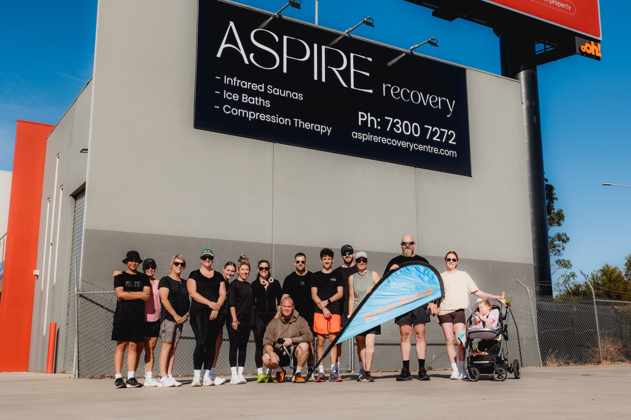 WHR group photo at Aspire Recovery on Wallace Avenue